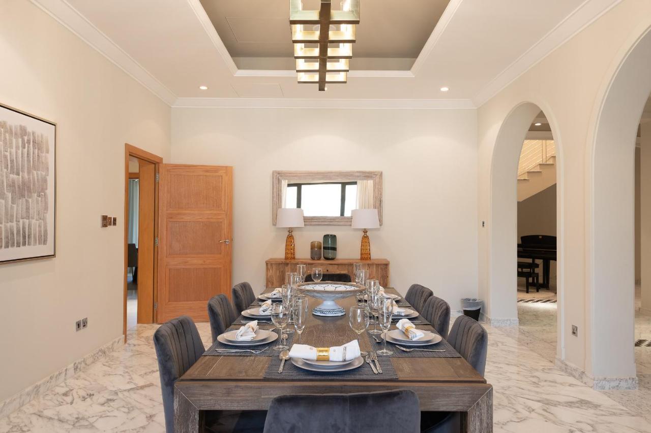 Maison Privee - Prvt Pool & Beach! In Luxury Palm Jumeirah Villa ดูไบ ภายนอก รูปภาพ